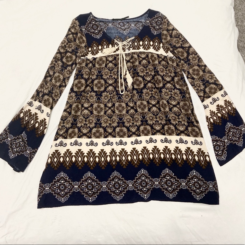Bohemian loose dress